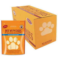 Pet Munchies Ci yn Trin Pysgod 8x100g