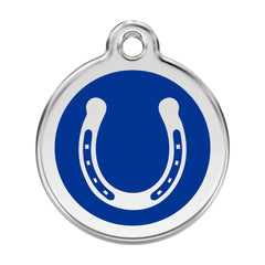 Horse Shoe Navy - Large