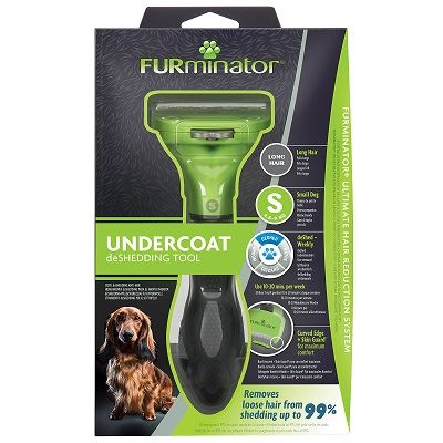 FURminator Undercoat Gwallt Hir Sml Ci