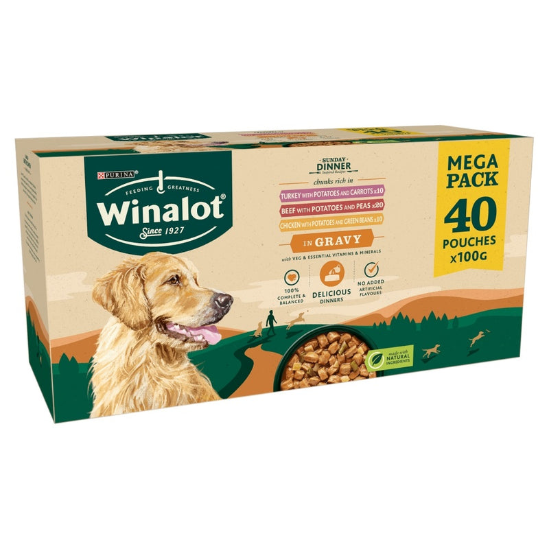 Winalot Adult Sunday Dinner 40x100g