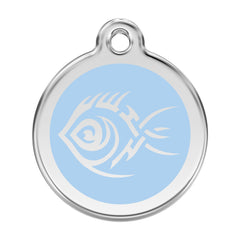 Tribal Fish Light Blue - Large