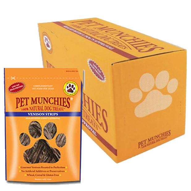 Stribedi Cig Carw Pet Munchies 8x75g