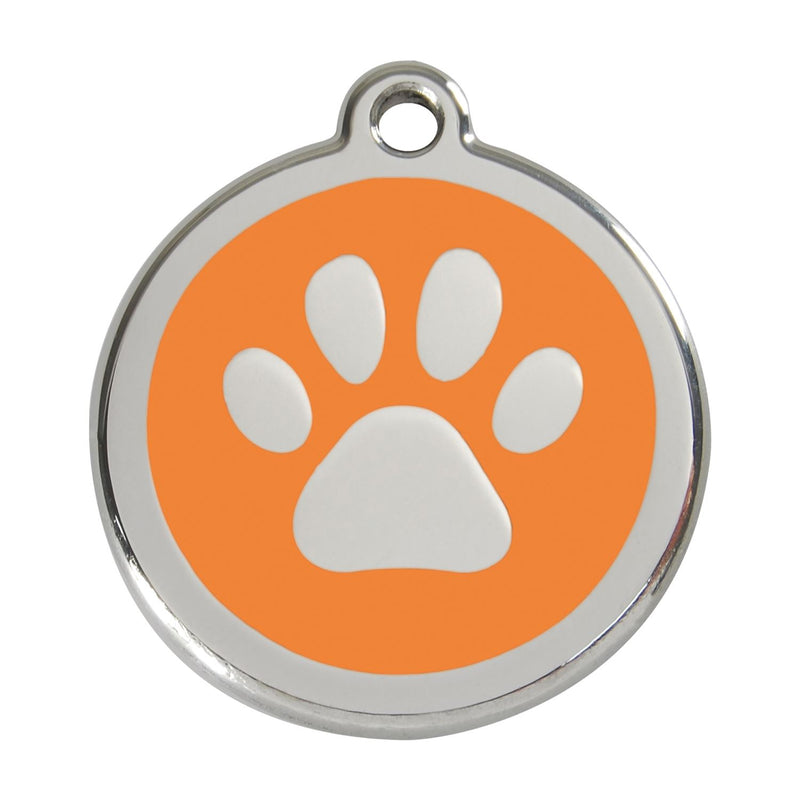 Paw Print Orange - Large