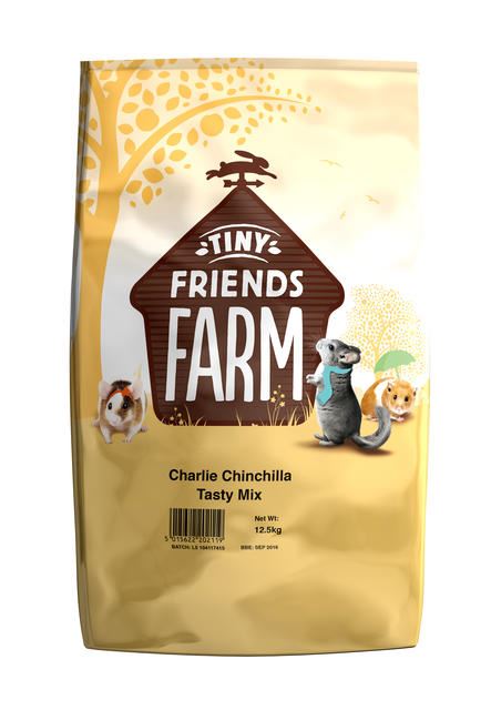 Tiny Friends Farm Charlie Chinchilla
