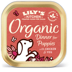 Lilys Kitchen Organic Puppy Din 11x150g