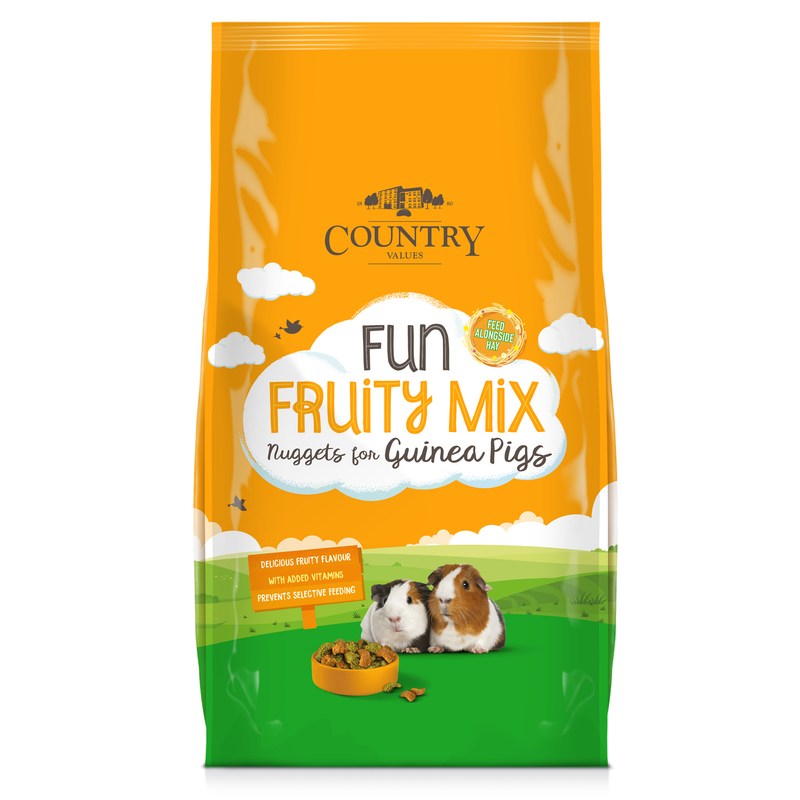 Country Value Fruity Guinea Pig Nuggets - 10KG