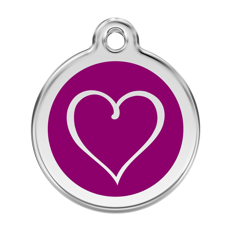 Tribal Heart Purple - Large