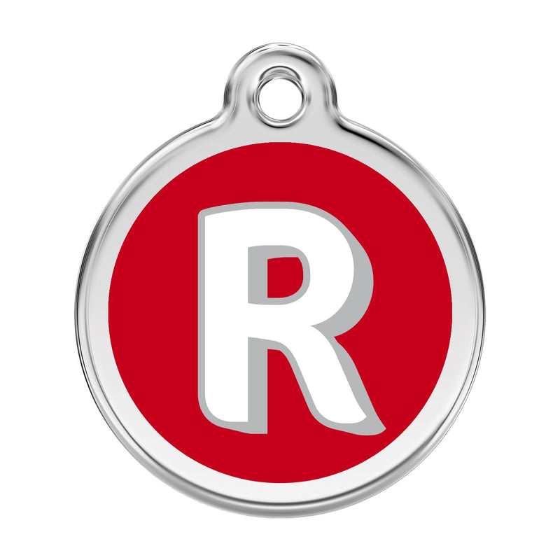 Alphabet Tag Letter R Red - Large