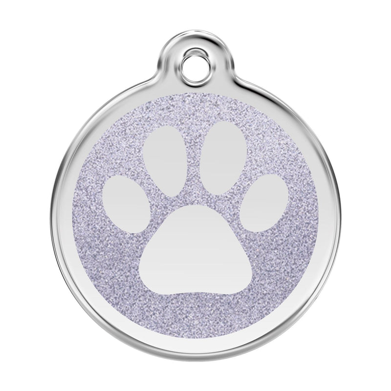 Paw Print Silver - Large