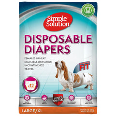 S Solution Bitch Disposable Diapers x12