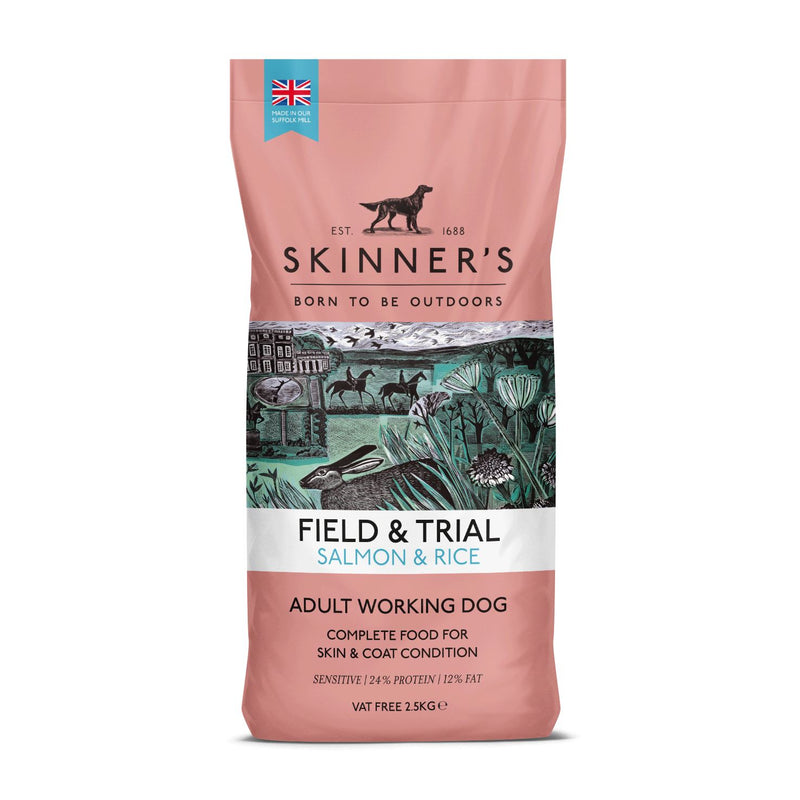 Skinners Field & Trial Salmon & Rice - 2.5KG