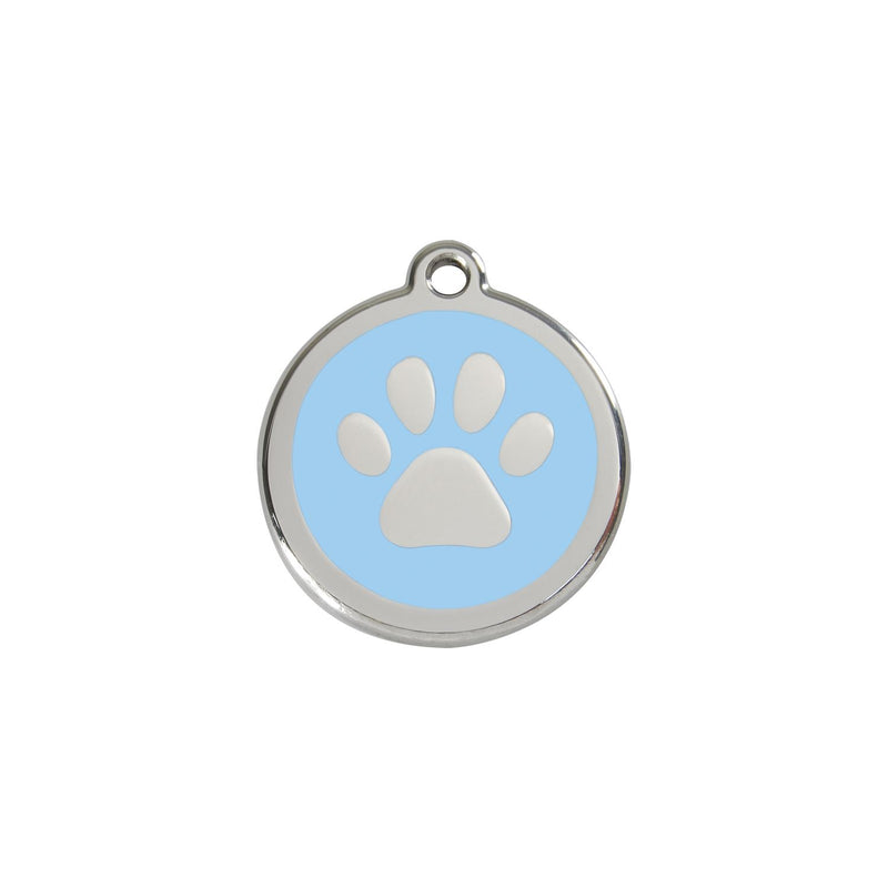 Paw Print Light Blue - Small