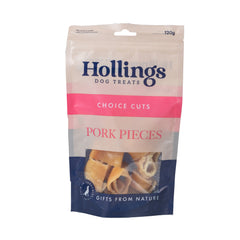 Hollings 100% Nat Pork Pieces 8x120g