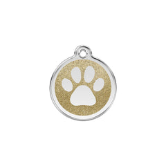 Paw Print Gold - Large