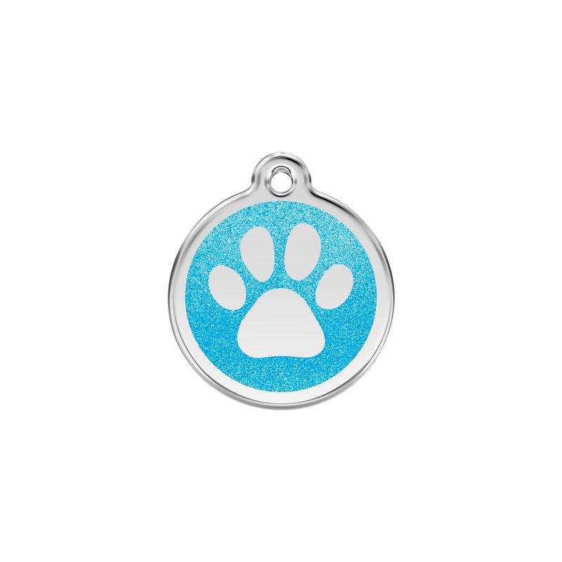 Paw Print Aqua - Mawr