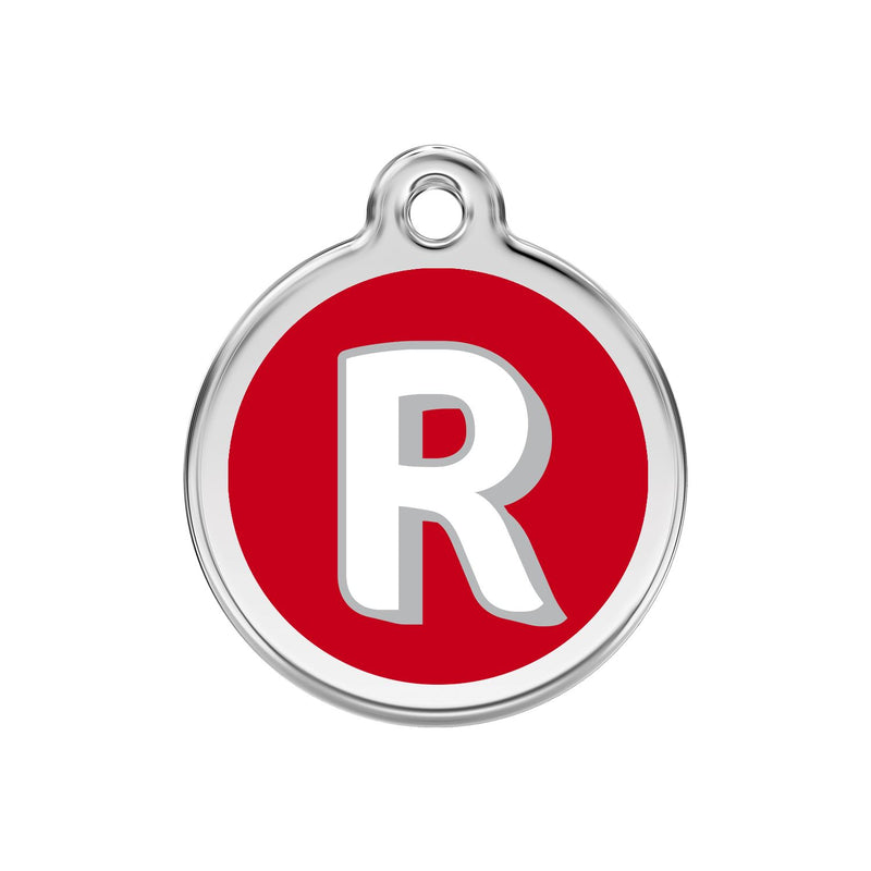 Alphabet Tag Letter R Red - Large