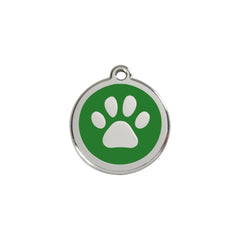 Paw Print Green - Small