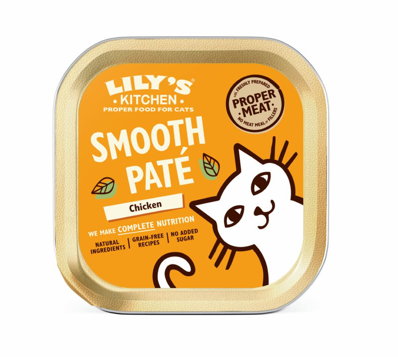 Lilys Kitchen Cat Smth Pate Chick 19x85g