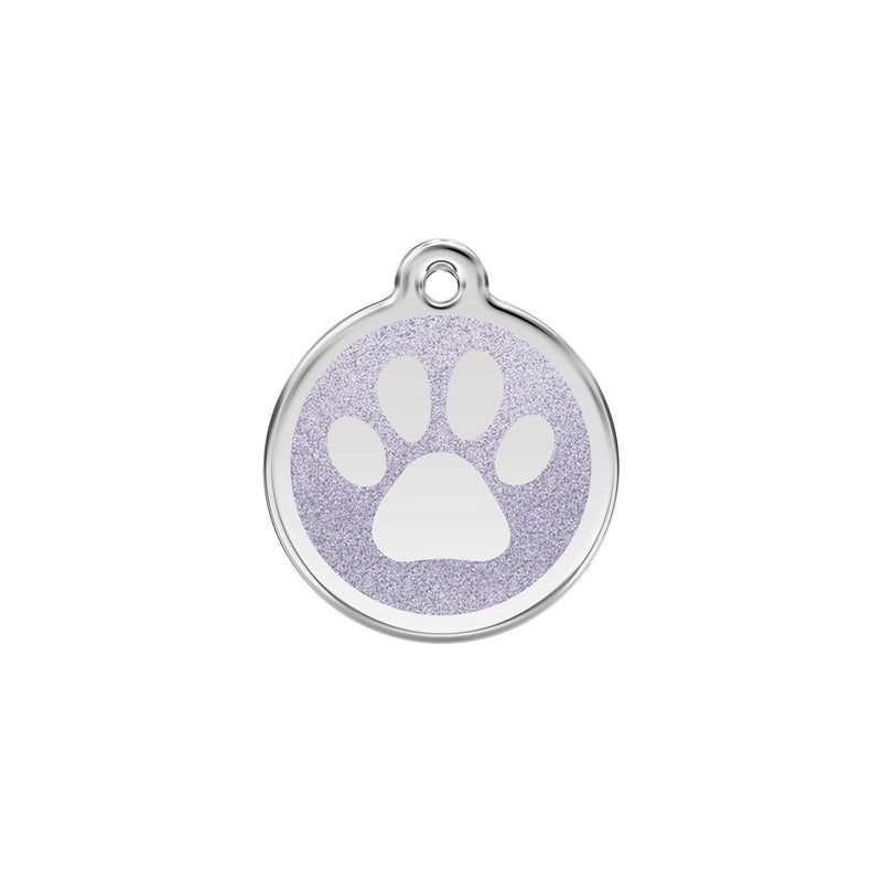 Paw Print Silver - Large