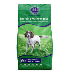 Alpha Adult Maintenance Sporting Dog - 15KG