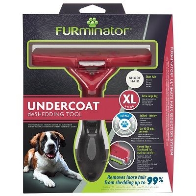 FURminator Undercoat Byr Gwallt ExLg Ci