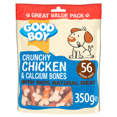 Good Boy Crunchy Chicken & Calcium Bones - 3x350g