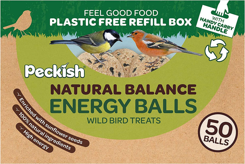 Peckish Natural Balance Energy Balls 50 Refill Box