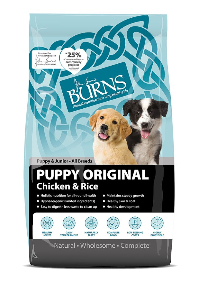 Burns Puppy Original Chicken - 6KG