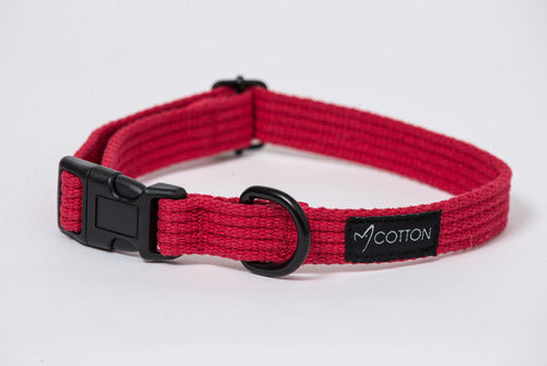 Gor Cotton Collar Small Red 1.5cm