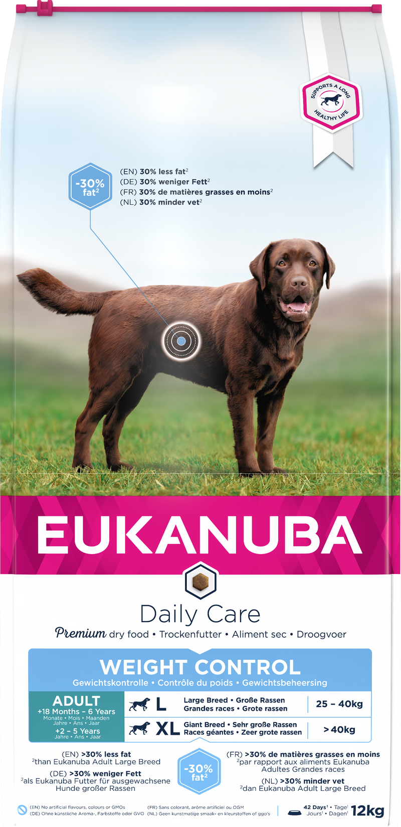 Eukanuba Daily Care Weight Control Large - 12KG
