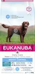 Rheoli Pwysau Gofal Dyddiol Eukanuba Mawr - 12KG