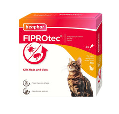 Beaphar FIPROtec Cat 4 pibed x6