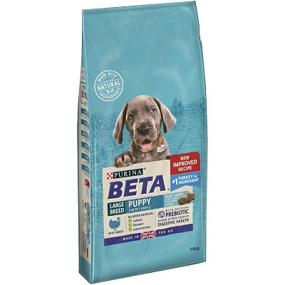 Beta Puppy Large Breed Turkey - 14KG