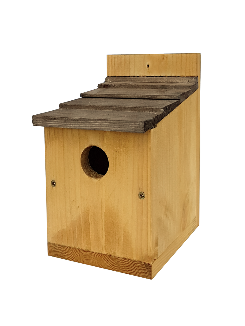 Johnston & Jeff Classic Nest Box with Shingles