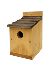 Johnston & Jeff Classic Nest Box with Shingles