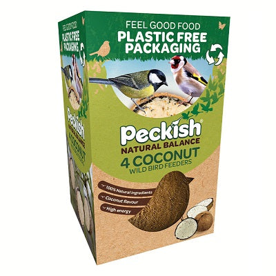 Peckish Nat Balance Coconut Feeder 6x4pk