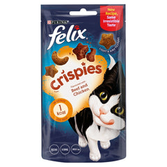 Felix Crispies Beef & Chicken 8x45g