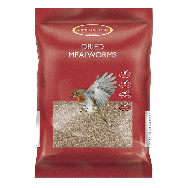 Johnston & Jeff Mealworms 6x500g