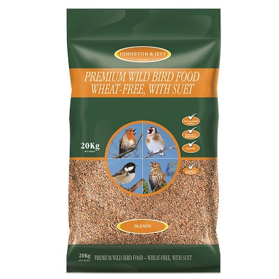 Johnston & Jeff Premium Wild Bird with Suet