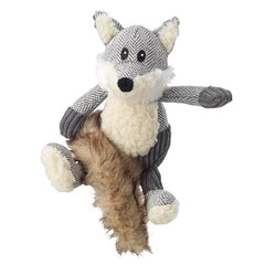 House of Paws - Bushy Tail Tweed Fox Dog Toy