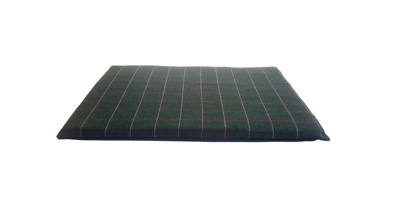 Tweed Mat Cyfforddus Canolig (61x91x5cm) Gwyrdd