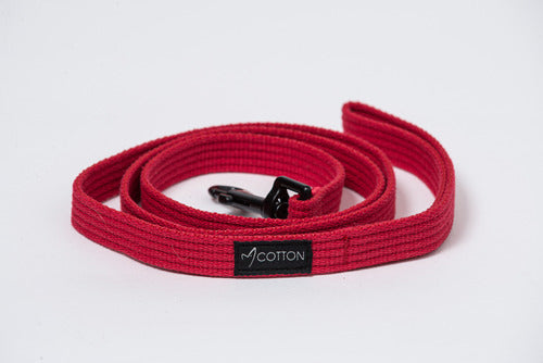 Gor Cotton Leash Large Red 2.5cm x 140cm