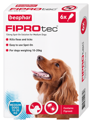 Beaphar FIPROtec Med Ci 6 pibed x6