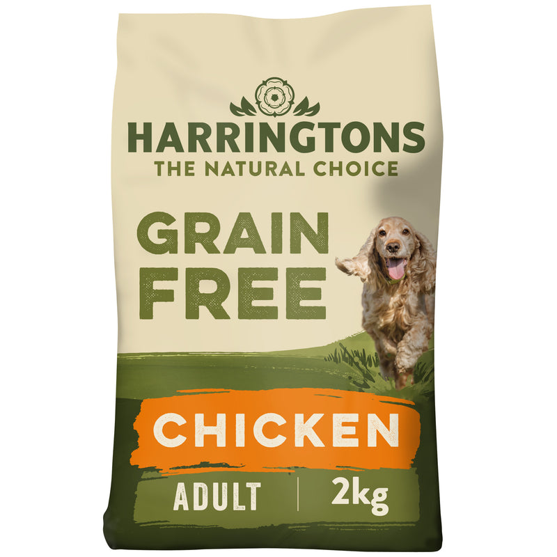 Harringtons Ci Grawn Cyw Iâr Rhydd&amp;St/Pt - 2KG