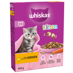 Whiskas Sych 2-12 Mth Kitten Cyw 6x300g