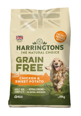 Harringtons Ci Grawn Cyw Iâr Rhydd - 15KG