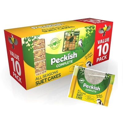 Peckish Cacen Suet gyflawn x10