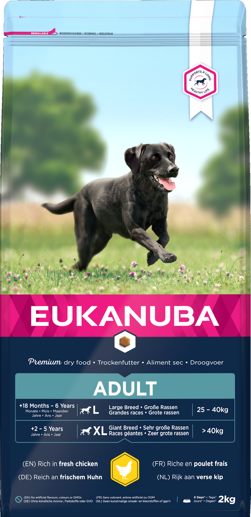 Eukanuba Adult Large Breed Chicken 4x2kg