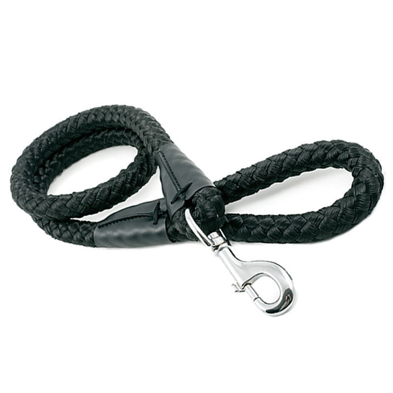 Ancol Nylon Super Rope Lead Black 20mm