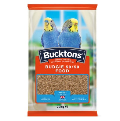 Bucktons 50/50 Budgie - 20KG